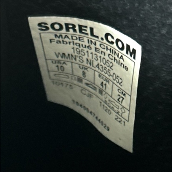 Sorel Women's Charcoal Ankle Boots - Picture 6 of 6